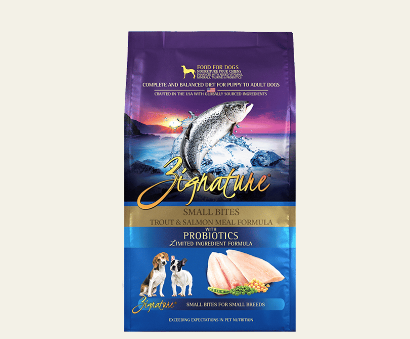 Zignature 超越鱒魚及三文魚配方狗糧( 細粒裝 ) 4lb 