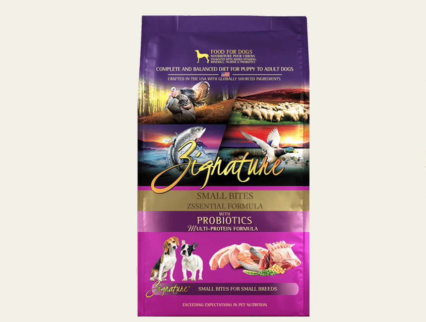 Zignature Zssentials Formula Dry Dog Food for Small Bites 4lb