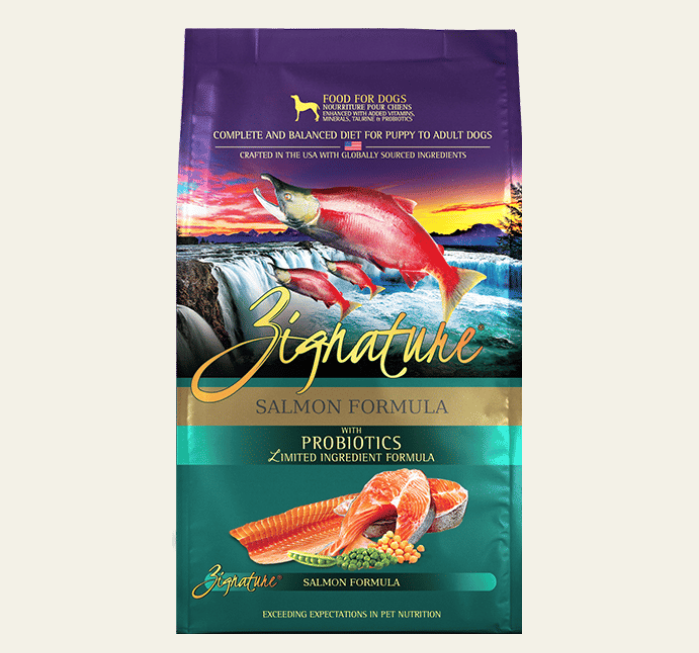 Zignature Salmon Formula Dry Dog Food 4lb