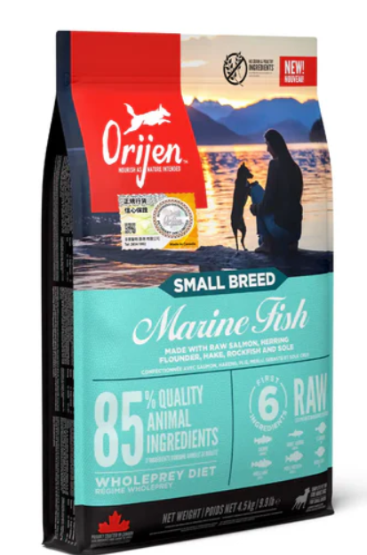 Orijen Marine Fish Dry Food for Small Breed Dog 4.5kg