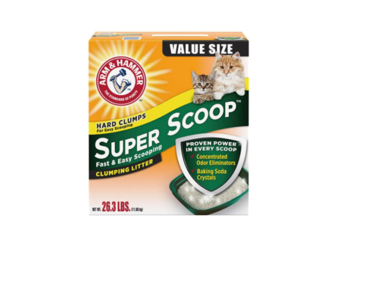 Arm &Hammer Super Scoop™ 加強除臭貓砂 26.3lb