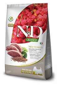 Farmina N&D Quinoa Neutered Formula (Duck Flavor) Dog Dry Food 1.5kg