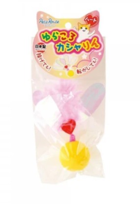 Petz Route日本羽毛發聲不倒乒乓球(心)19g