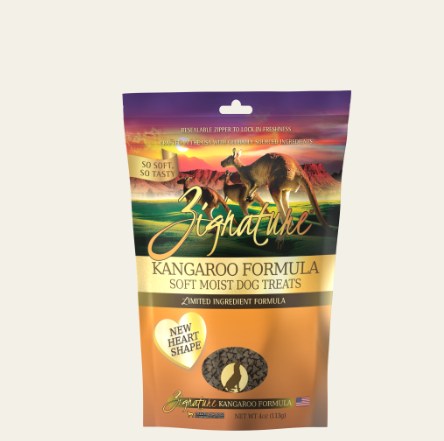 Zignature 超越袋鼠配方軟鮮肉小食 4oz