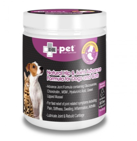 Dr. Pet 維骨素強化關節天然肉粒10oz (120粒) 貓犬適用 