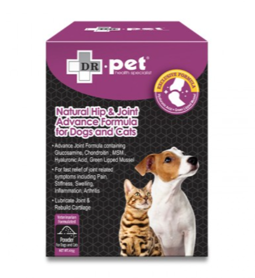 Dr. Pet Natural Hip & Joint Advance Formula for Dogs and Cats (Powder) 165g
