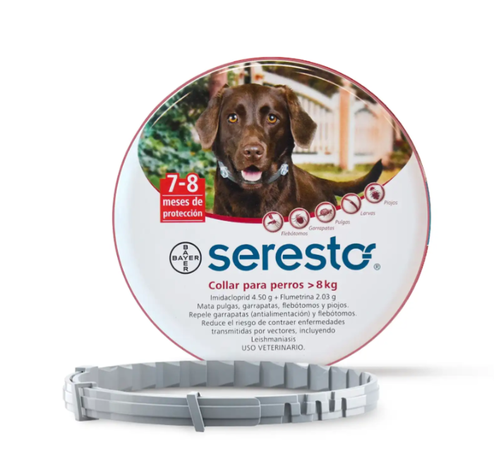BAYER Seresto Flea & Tick Collar For Large(>8kg) Dogs