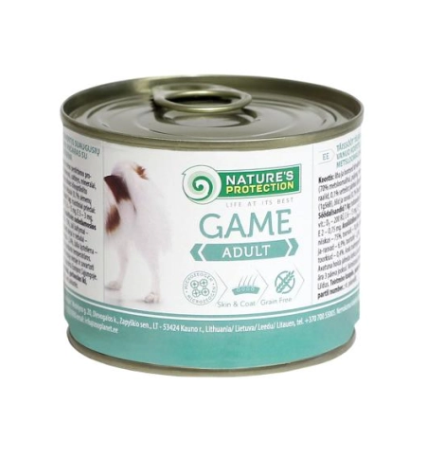 NATURE'S PROTECTION 保然 (野味)鹿肉 成犬用主食罐200g 