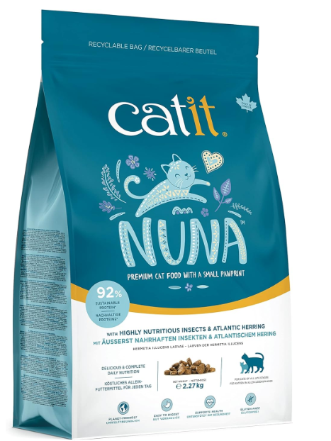 Catit Nuna 低敏昆蟲蛋白 鯡魚味全貓配方 貓糧 2.27kg