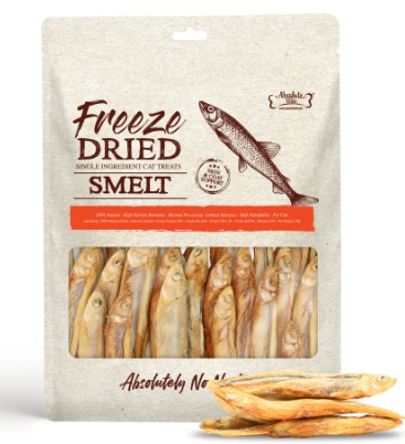 Absolute Bites Freeze Dired Smelt Cat Treats 40g