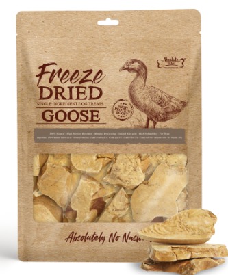 Absolute Bites Freeze Dried Goose Liver Dog Treat 60g
