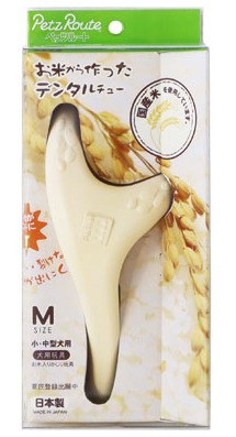 Petz Route 狗用米咬骨潔牙棒 M (由米製成)