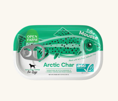 Open Farm Silky Mousse (Arctic Char Flavor) Canned Dog Food 4.59oz