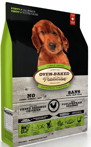 Oven-Baked 雞、魚肉配方 [幼犬][大粒裝]狗糧5lb 