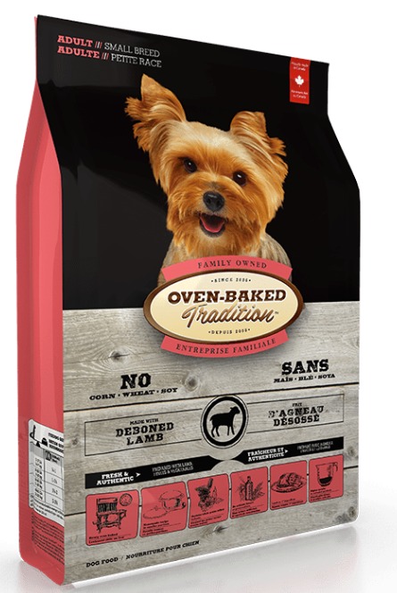 Oven-Baked Tradition New Zealand Lamb Flavour Adult Small BItes Dog Food 12.5lb