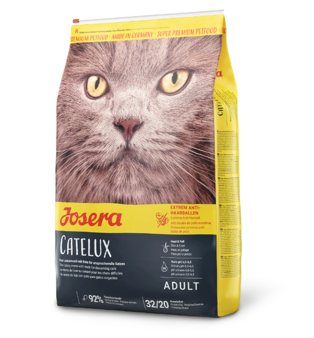 Josera Catelux Hairball Formula Adult Cat Food 2kg