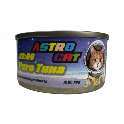 Astro Cat 02:00 Pure Tuna Shredded Can for Cats 70g