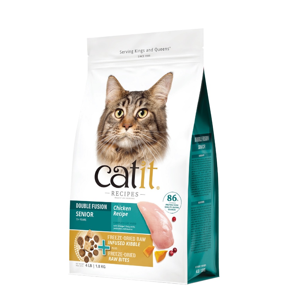 Catit Double Fusion Chicken Recipe Senior Cat Food 1.8kg