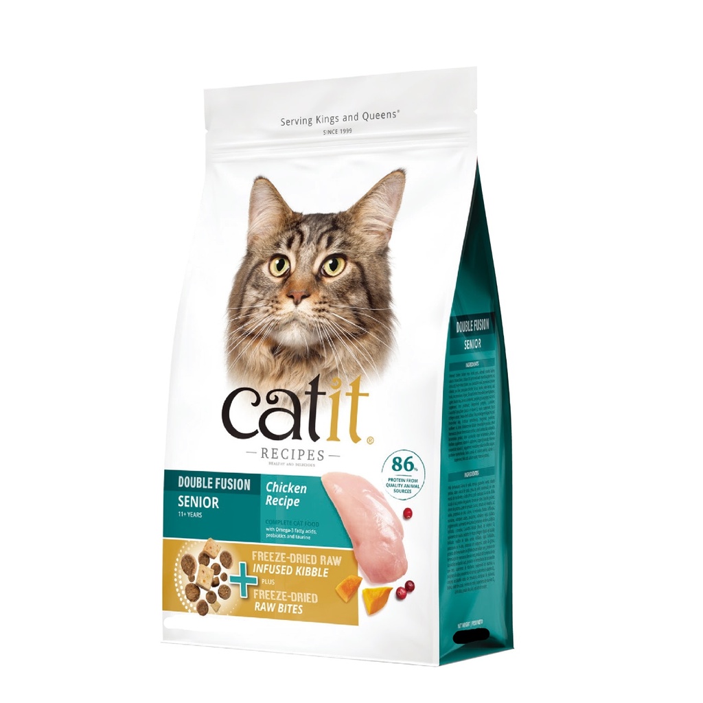 Catit Double Fusion Chicken Recipe Senior Cat Food 4.5kg