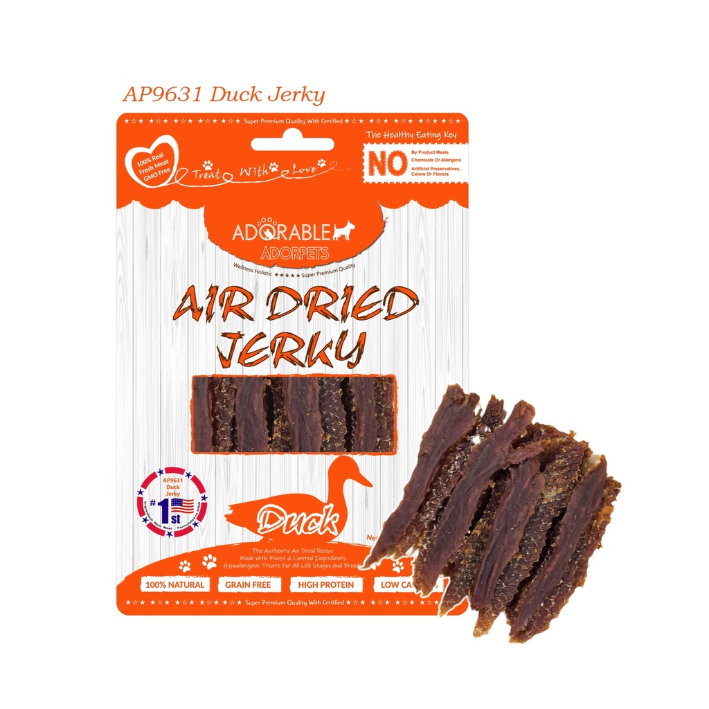 Adorable Adorpets 風乾鴨肉乾 狗小食 100g #9631