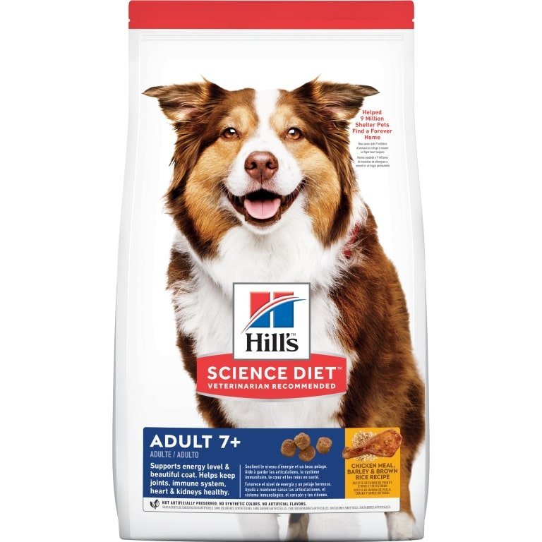 Hill's Dog Adult 7+ Original bites 15lbs