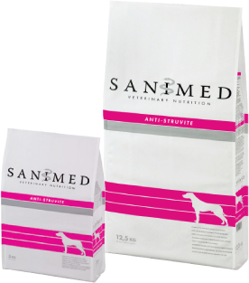 Sanimed Anti-Struvite Canine Anti-Urolith Formula Dry Food For Dogs 12kg