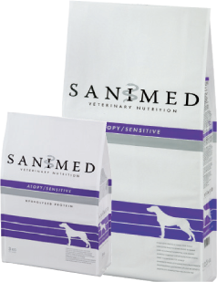   Sanimed Veterinary Diet Canine Dry Food - Atopy / Sensitive (*From 14 weeks) 12.5kg