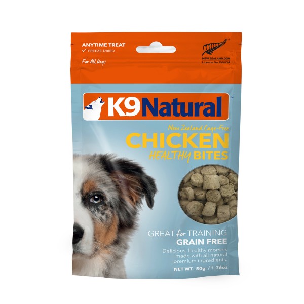 K9 Natural Chicken Healthy Bites 凍乾健康零食 - 雞肉  狗狗小食 50g