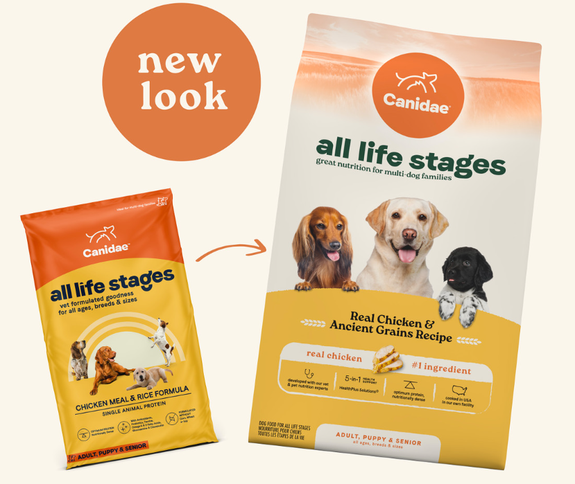 Canidae - All Life Stages Dry Dog Food, Real Chicken & Ancient Grains Recipe 5lb