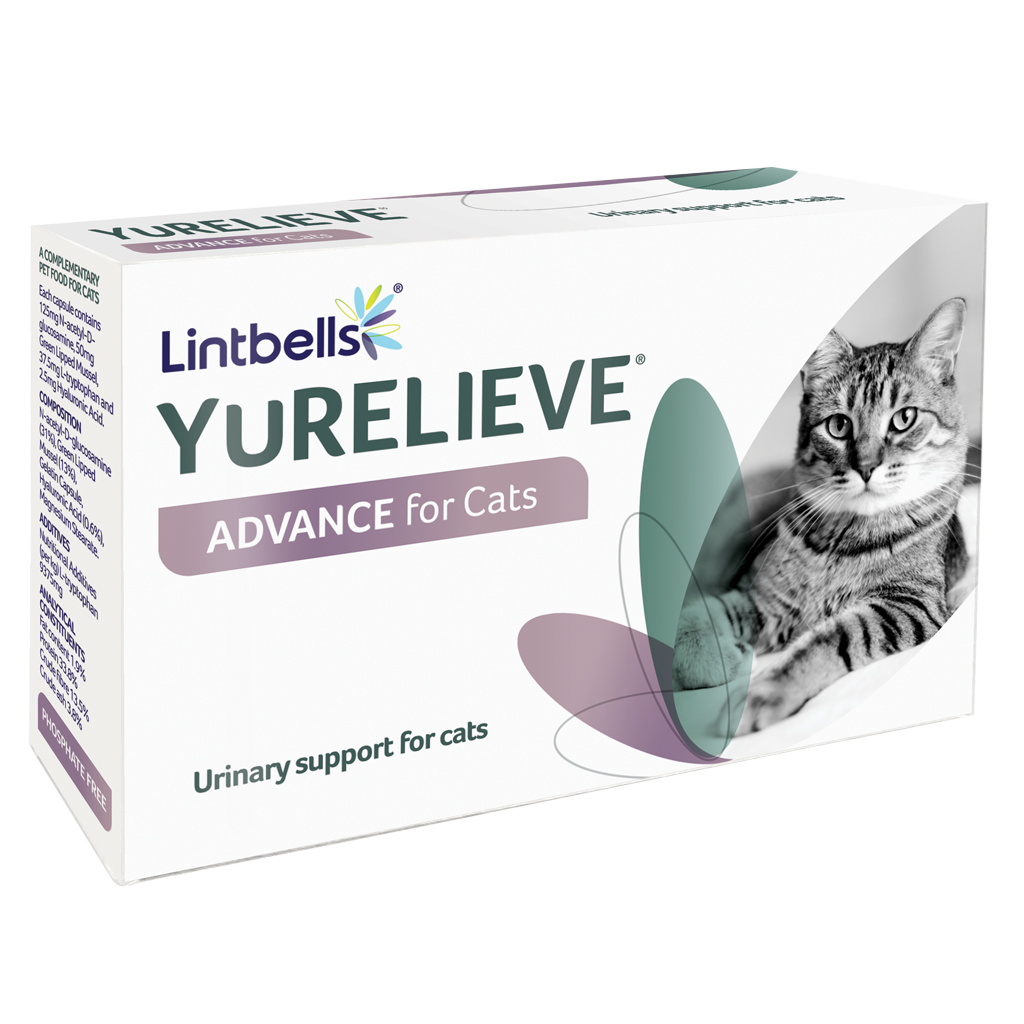Lintbells YuRELIEVE ADVANCE Cats 30 Pcs Made in the UK