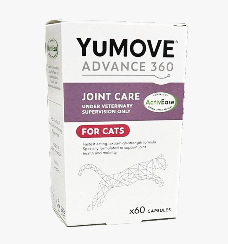 (Twin Pack) Lintbells YuMOVE ADVANCE 360 Cats 60 Caps (Made in the UK)