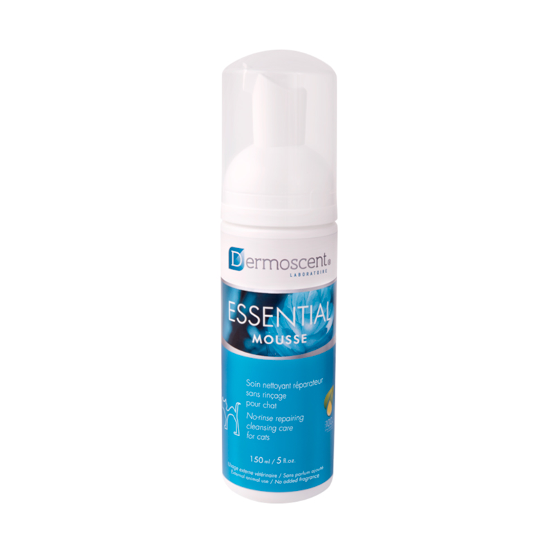 DERMOSCENT Essential Mousse 免沖洗清潔泡沫 貓用 150ML 