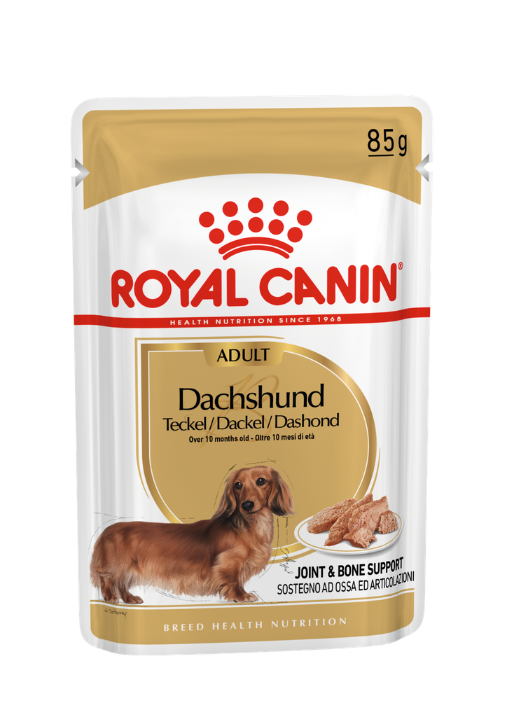 Royal Canin Dog Adult Dachshund (Loaf)臘腸犬專用(肉塊包)85g*12包 
