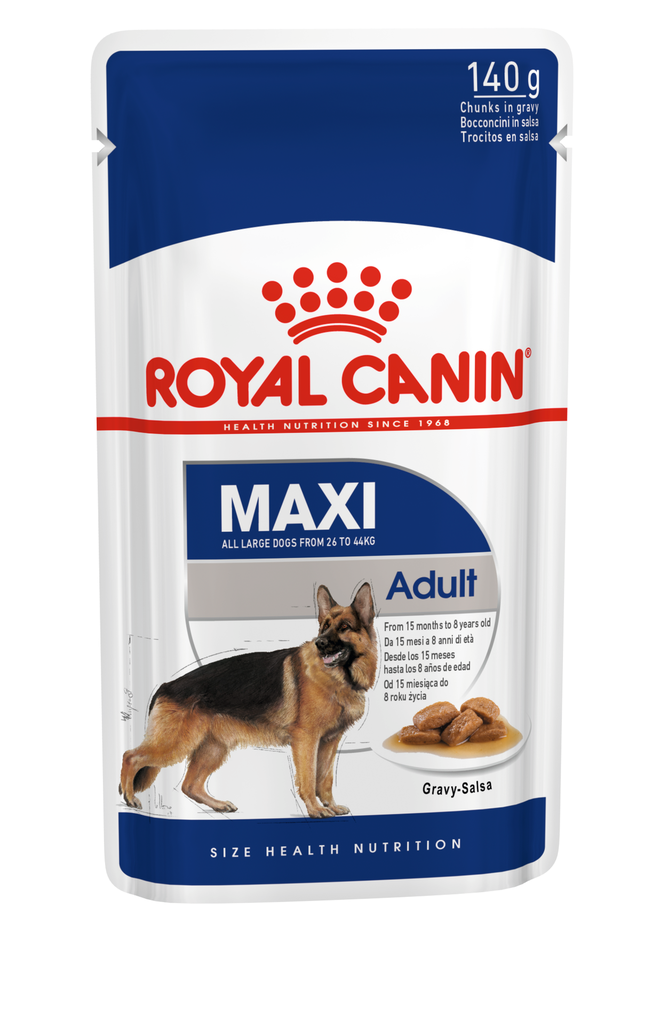 Royal Canin Dog Maxi Adult (Gravy)大型成犬肉湯包140g*10包 