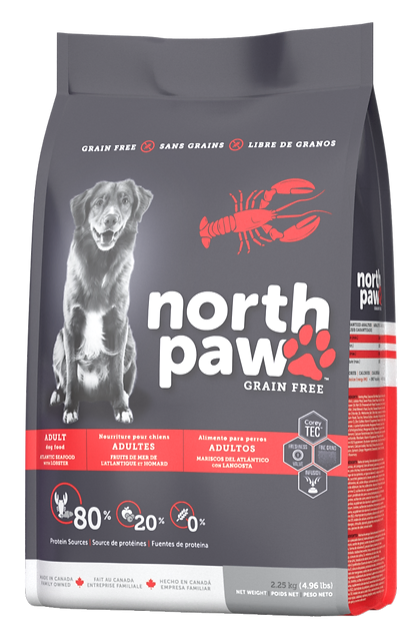 North Paw Grain-Free Atlantic Seafood & Lobster Formula Adult Dog Food 25.1lb
