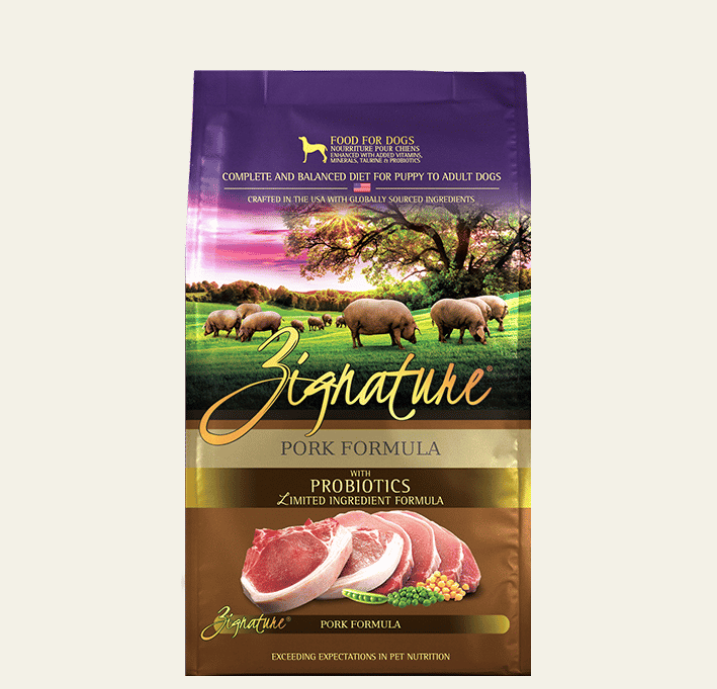 Zignature 超越豚肉配方狗糧 25lb 