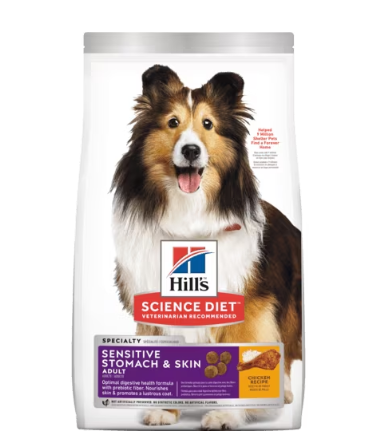 Hill's 成犬糧 1-6歲 胃部及皮膚敏感配方 30lb