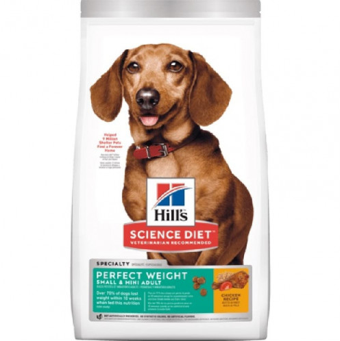 Hill's Adult Perfect Weight dog food (Small & Mini Adult) 12.5lb