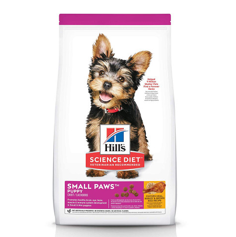 Hill's Puppy Small Paws™ Chicken Meal, Barley & Brown Rice Recipe Dry Food for puppy 12.5lb