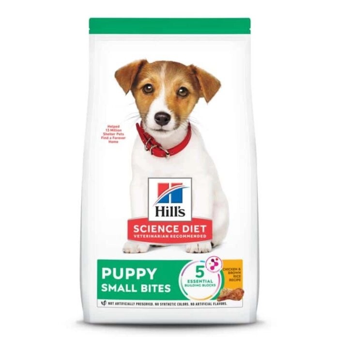 Hill's Science Diet  Small Bites Chicken & Barley Recipe Dry Food For puppy 12.5lb