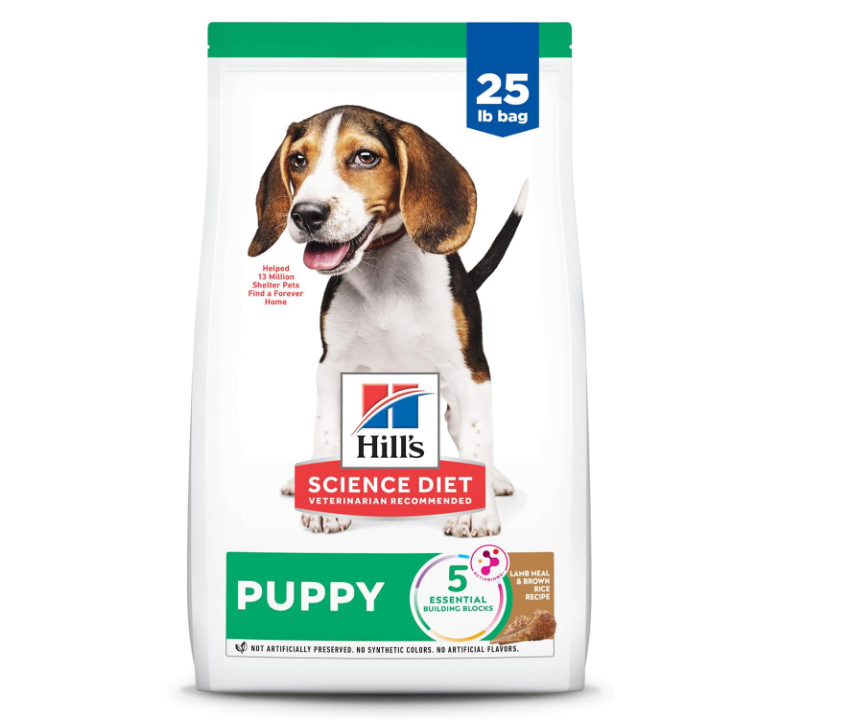 Hill's Science Diet Small Bites Lamb Meal & Rice Recipe Dry Food For Puppy 25lb
