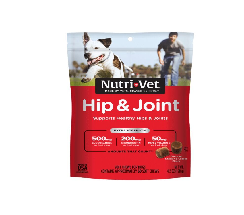 Nutrivet Hip & Joint Extra Strength Soft Chews for Dog 120g