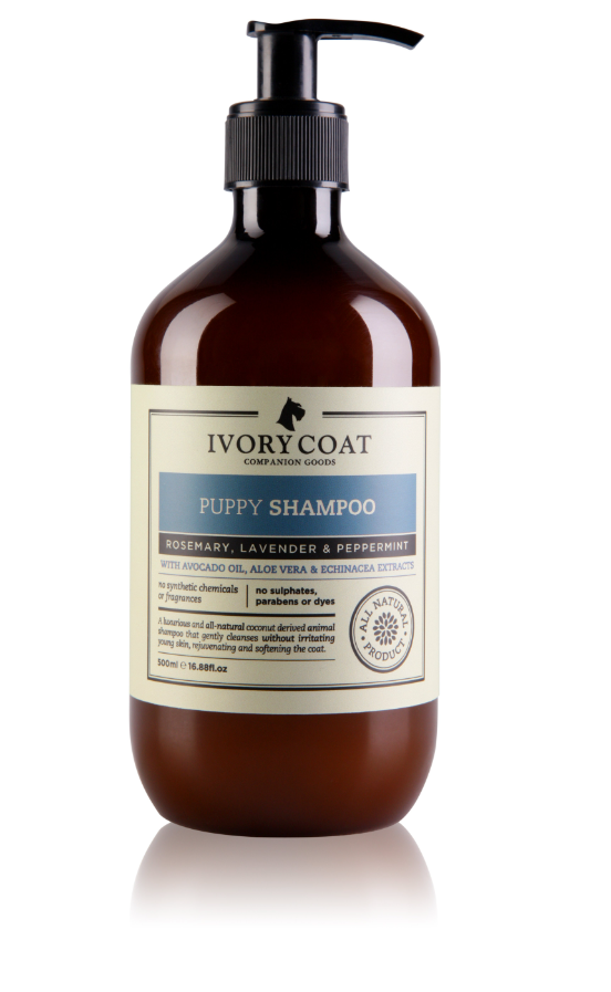Ivory Coat Puppy Shampoo (rosemary+lavender+mint) 500ml