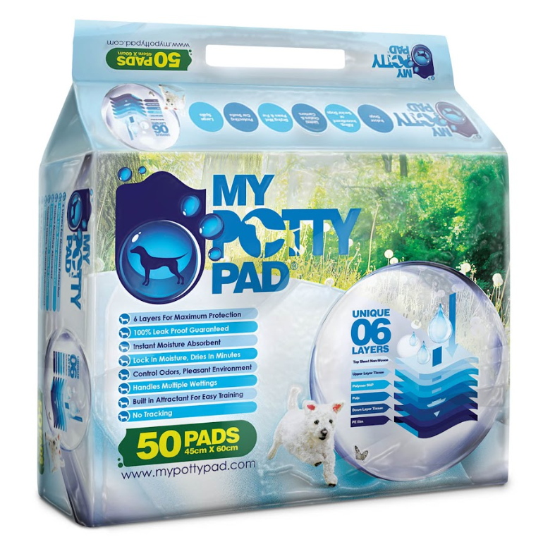 My Potty Pad Pee Pad For Dogs (original) 45cmX60cm 50pcs