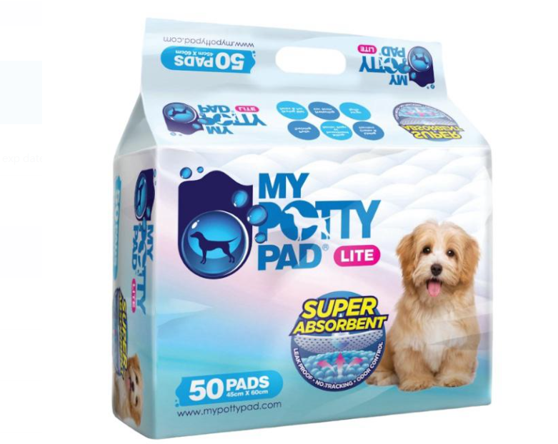 My Potty Pad LITE 殿堂吸寵物尿墊 ( 原味 ) 45cm x 60cm 50片裝
