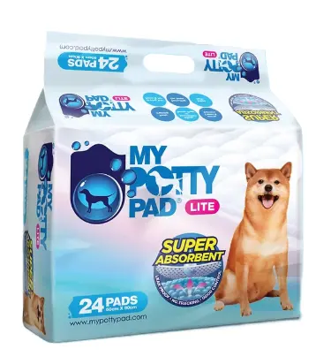 My Potty Pad LITE 殿堂吸寵物尿墊 ( 原味 ) 60cm x 90cm 24片裝 