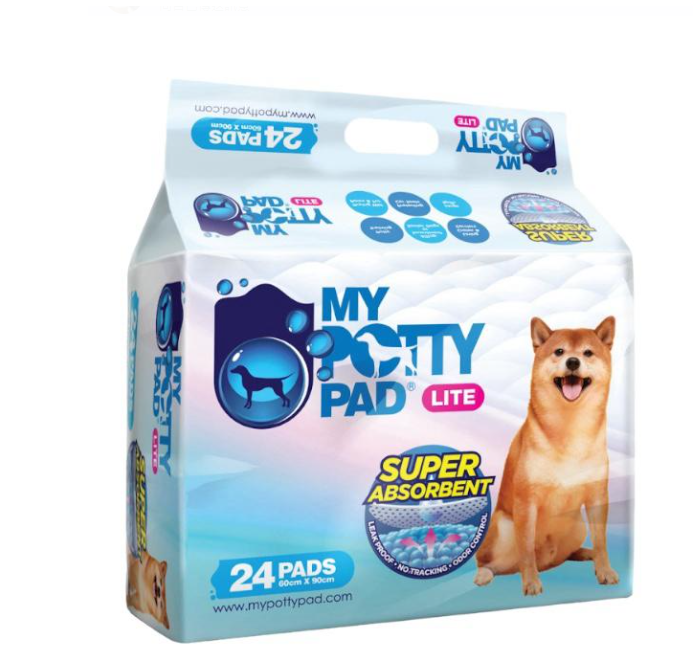 My Potty Pad LITE 殿堂吸寵物尿墊 ( 原味 ) 60cm x 90cm 24片裝 