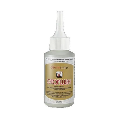 Dermcare OTOFLUSH Ear Cleanser for Dogs 125ml