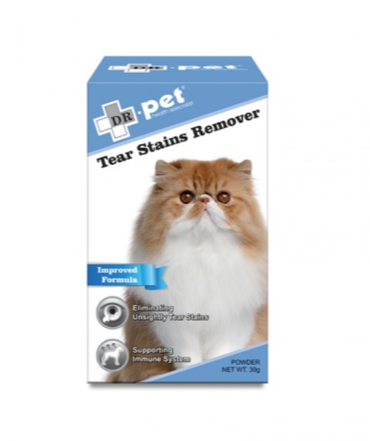 Dr. Pet Tear Stain Remover Powder for Cats & Dogs 30g