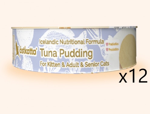  Astkatta Tuna Pudding Can for Cats 40g x12